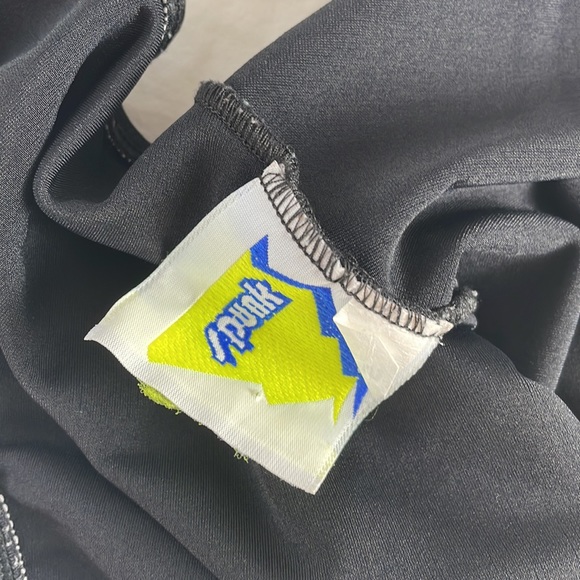 90’s Black Satin Bodysuit Small - Picture 3 of 3